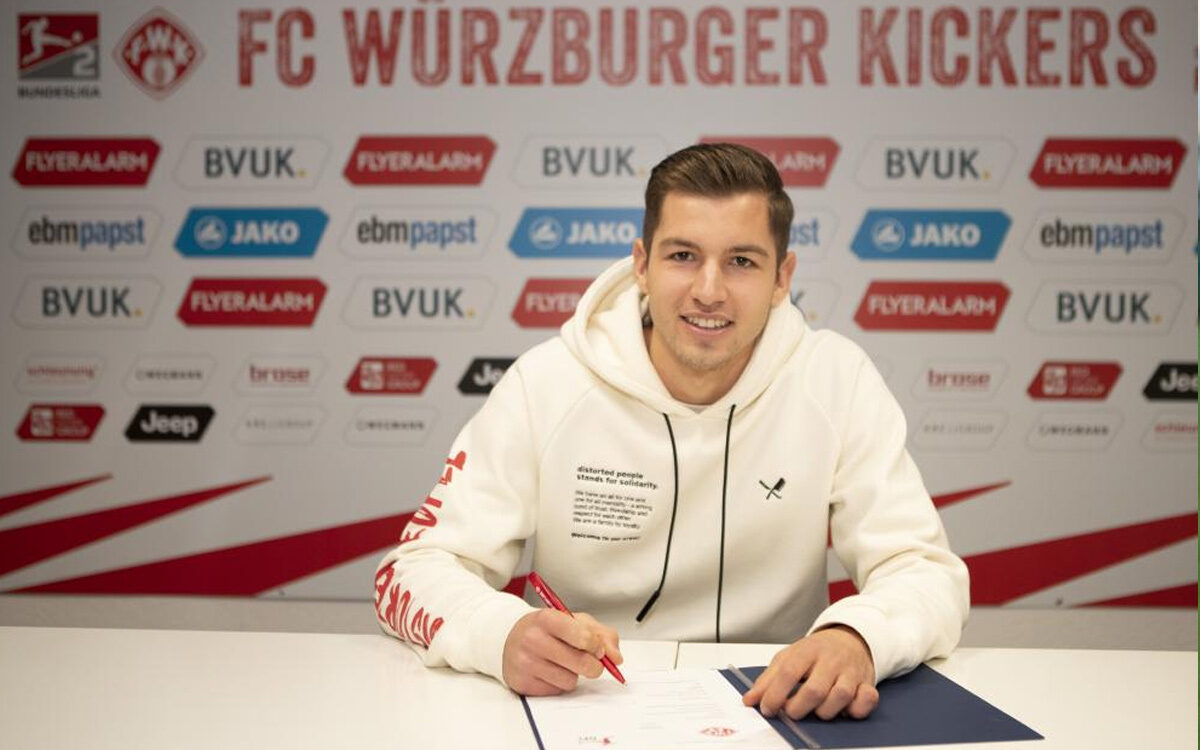 Würzburger Kickers Marvin Pieringer - Foto: FWK Würzburger Kickers Marvin Pieringer - Foto: FWK